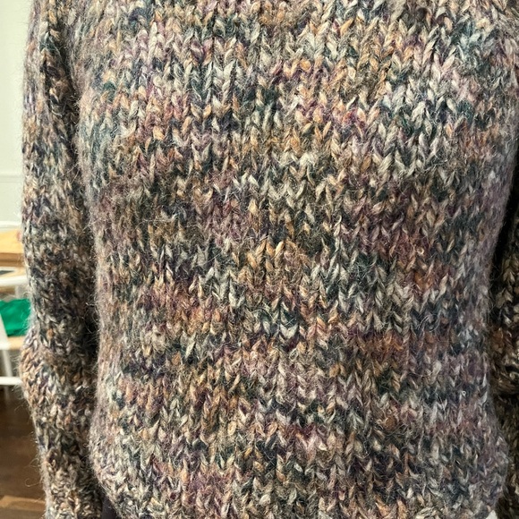 Veronica Beard multi color sweater with puff sleeve - Picture 2 of 4